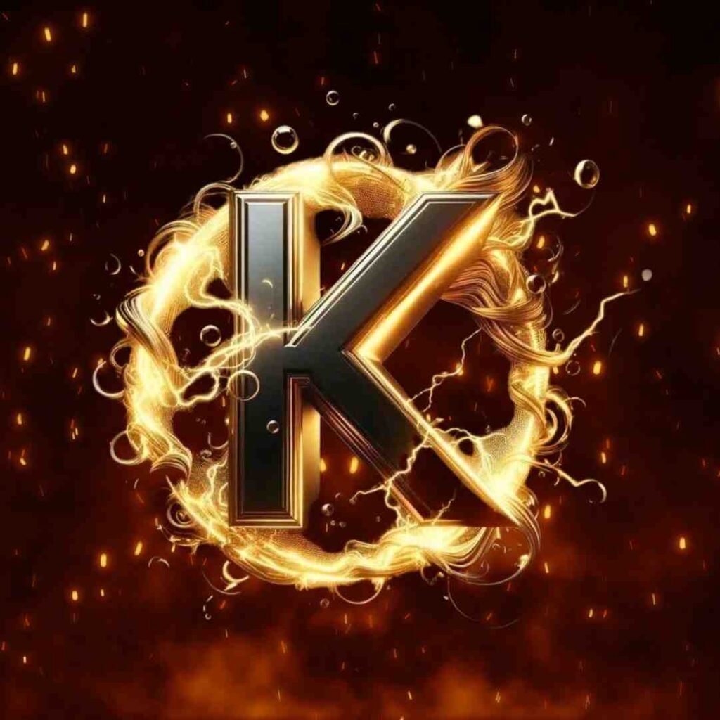 K name DP for WhatsApp