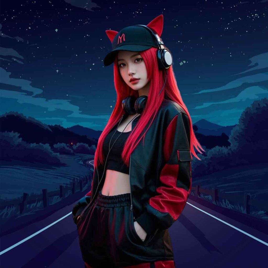 Attitude Cartoon Girl DP Pics