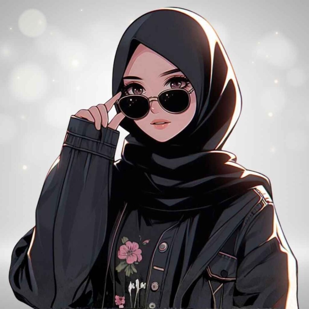 Attitude Cartoon Girl DP for Facebook