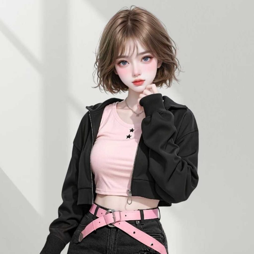 Attitude Cartoon Girl DP Pics