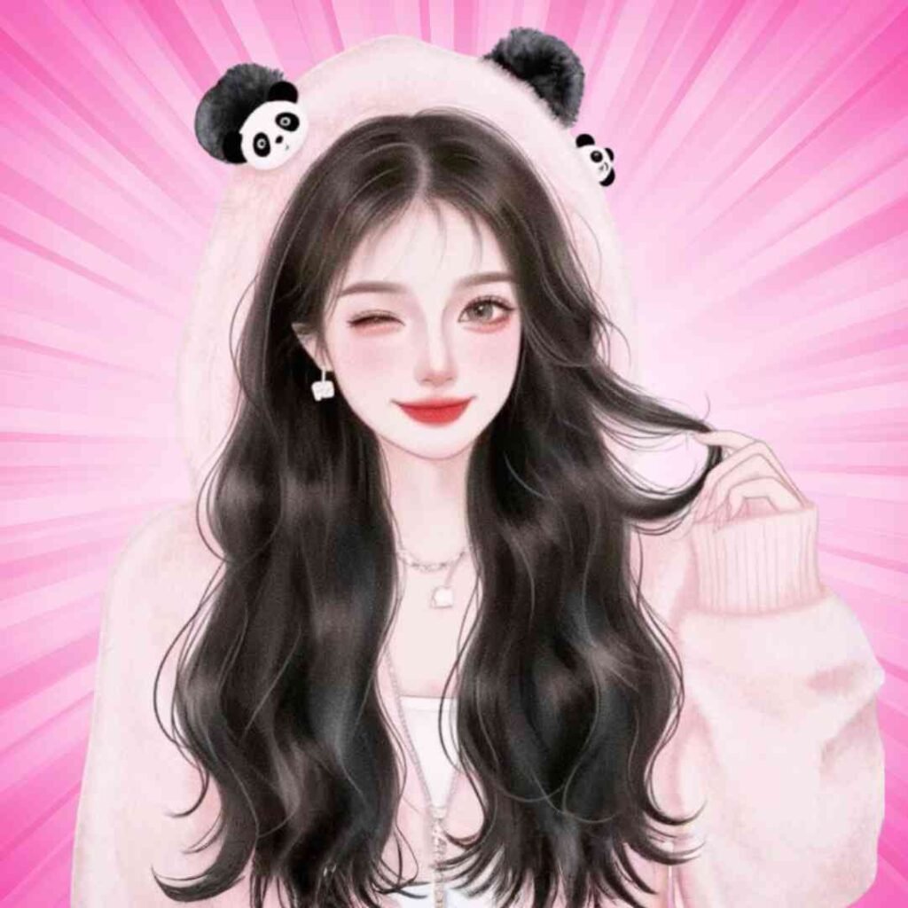 Attitude Cartoon Girl DP Photos