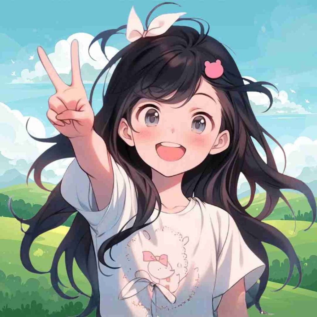 Attitude Cartoon Girl DP