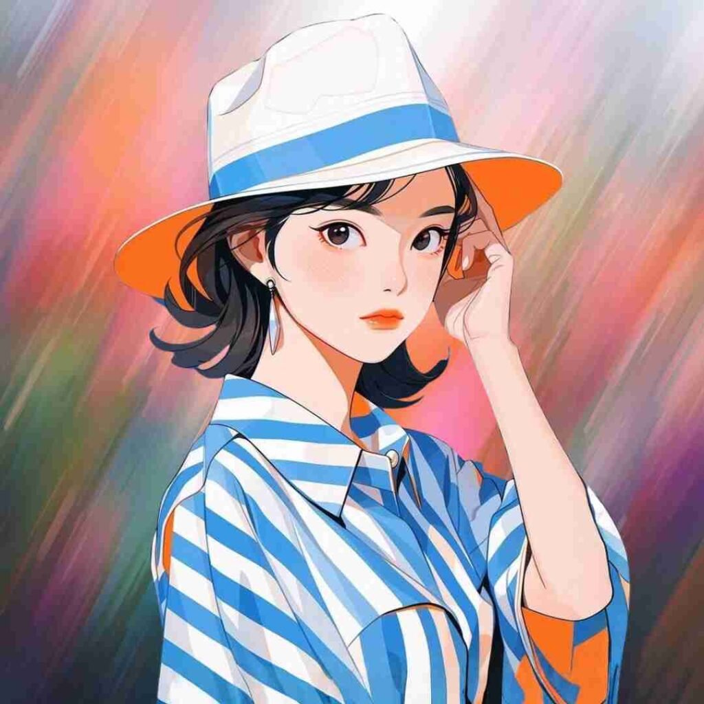 Attitude Cartoon Girl DP for WhatsApp