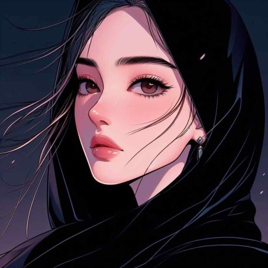 Attitude Cartoon Girl DP