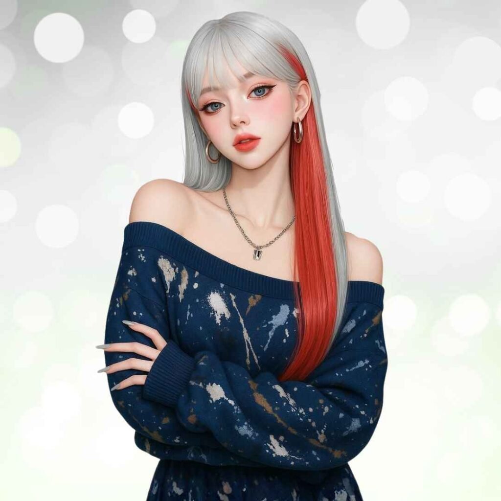 Attitude Cartoon Girl DP