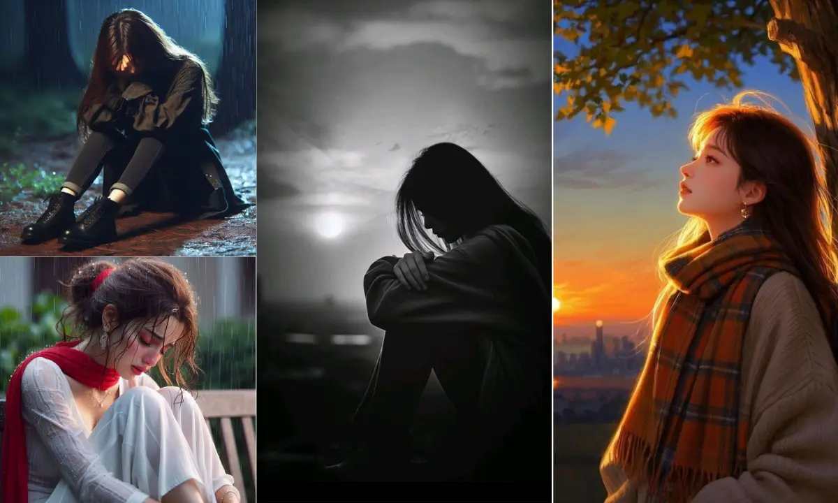 Emotional Sad Girl DP