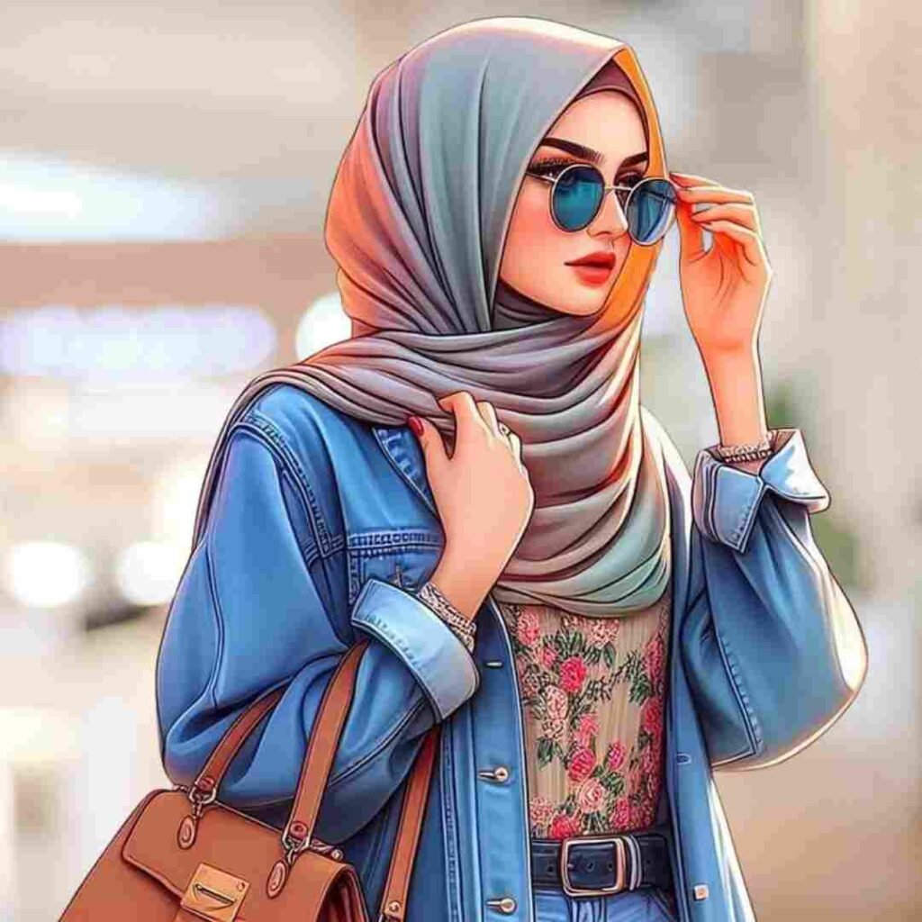Instagram Hijab Girl DP for WhatsApp