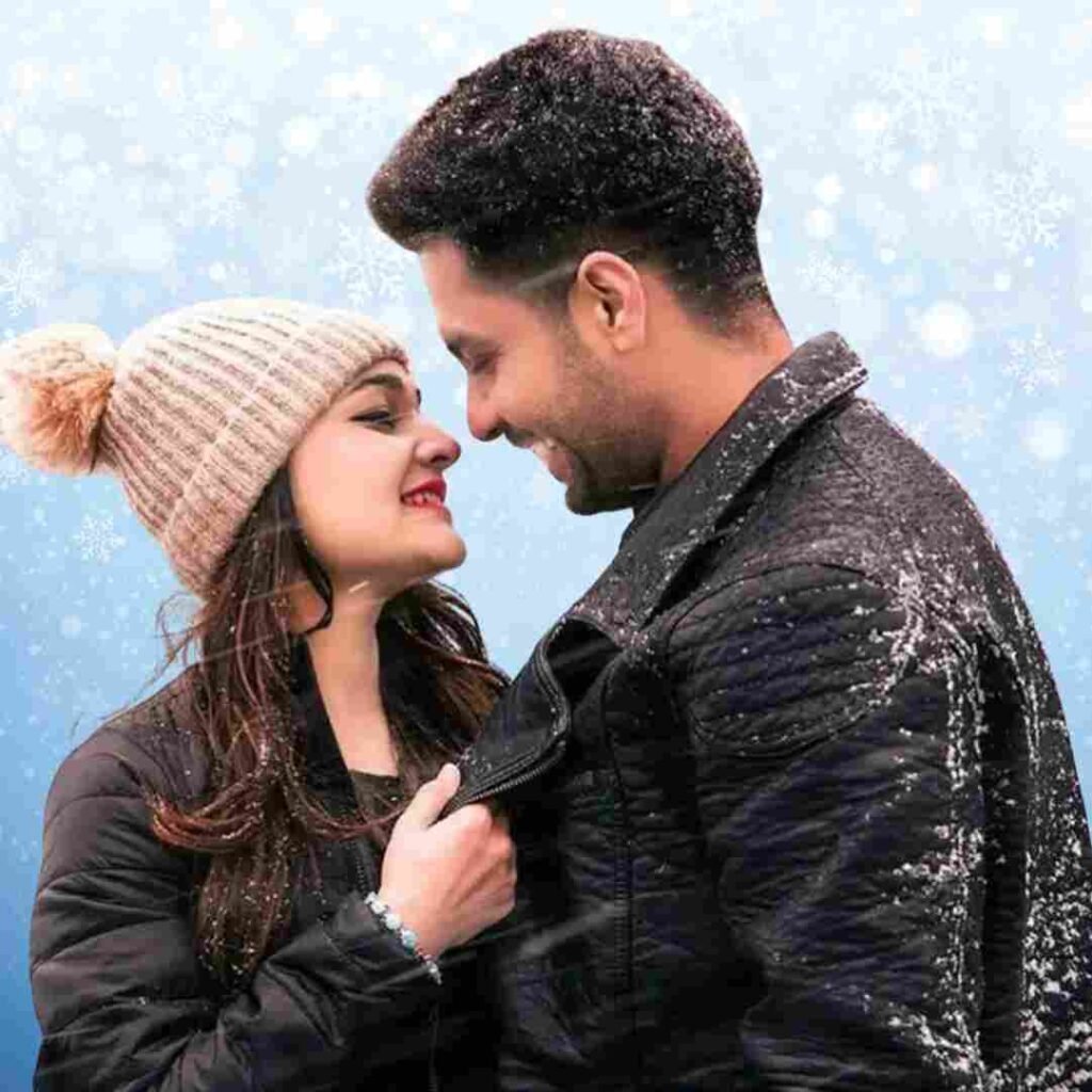 Couple DP for WhatsApp half half Photos