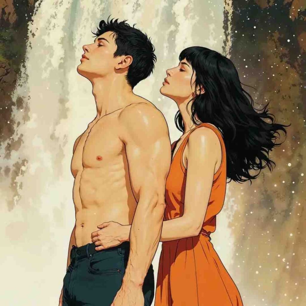 Couple DP for WhatsApp half half