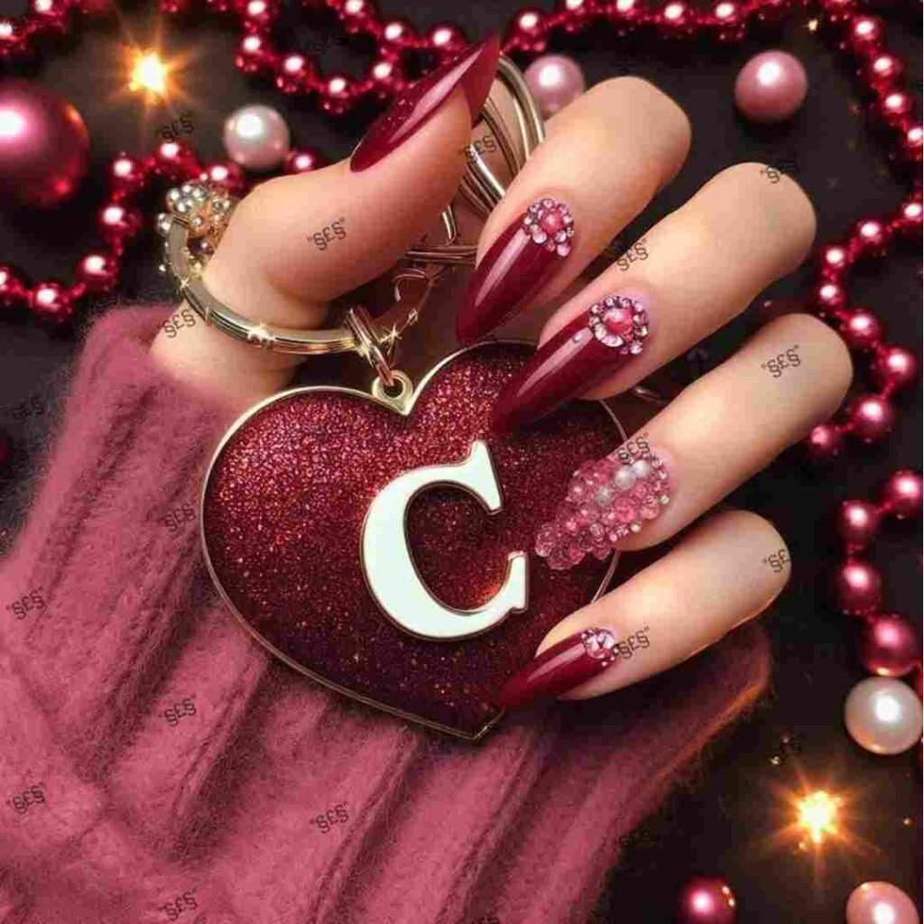 Heart Love WhatsApp C Name DP