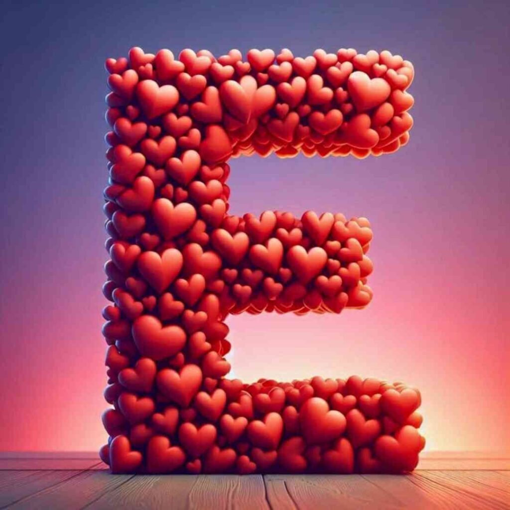 Love Stylish E Name DP