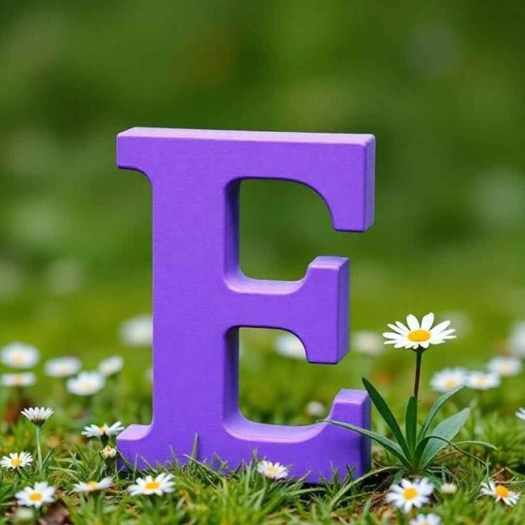 Love Stylish E Name DP