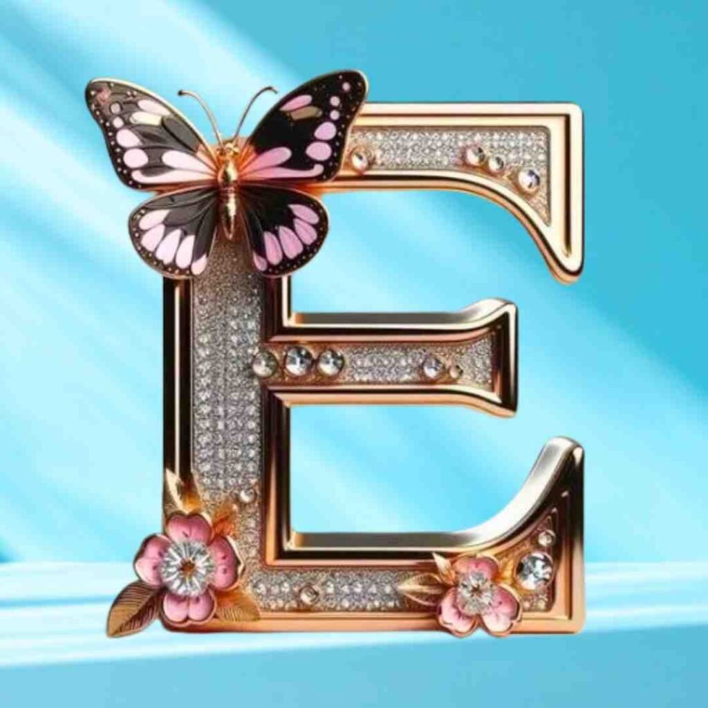 Love Stylish E Name DP