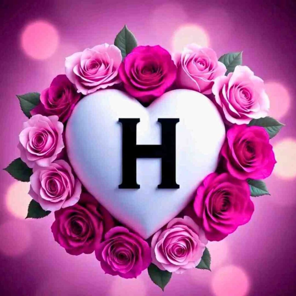 Stylish Love H Name DP