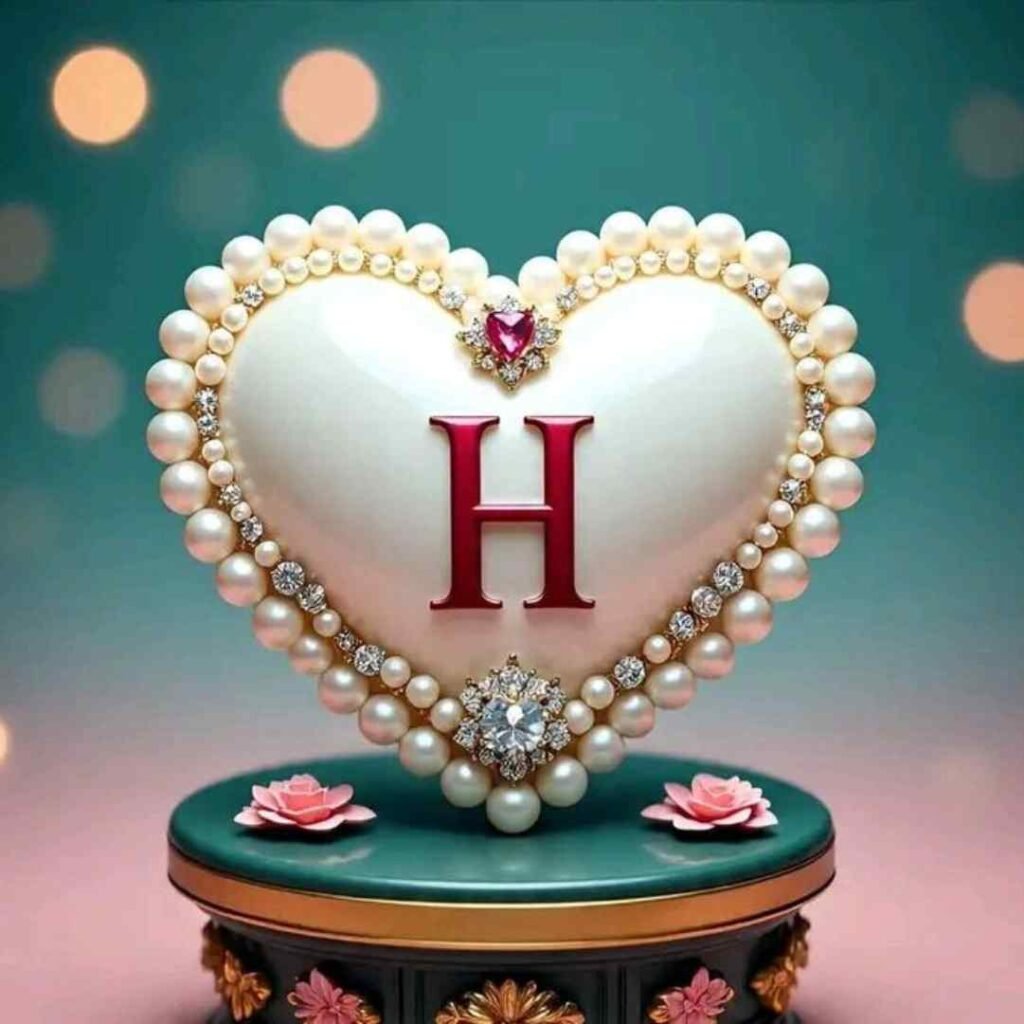 Stylish Love H Name DP