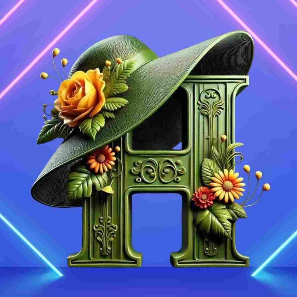 Stylish Love H Name DP