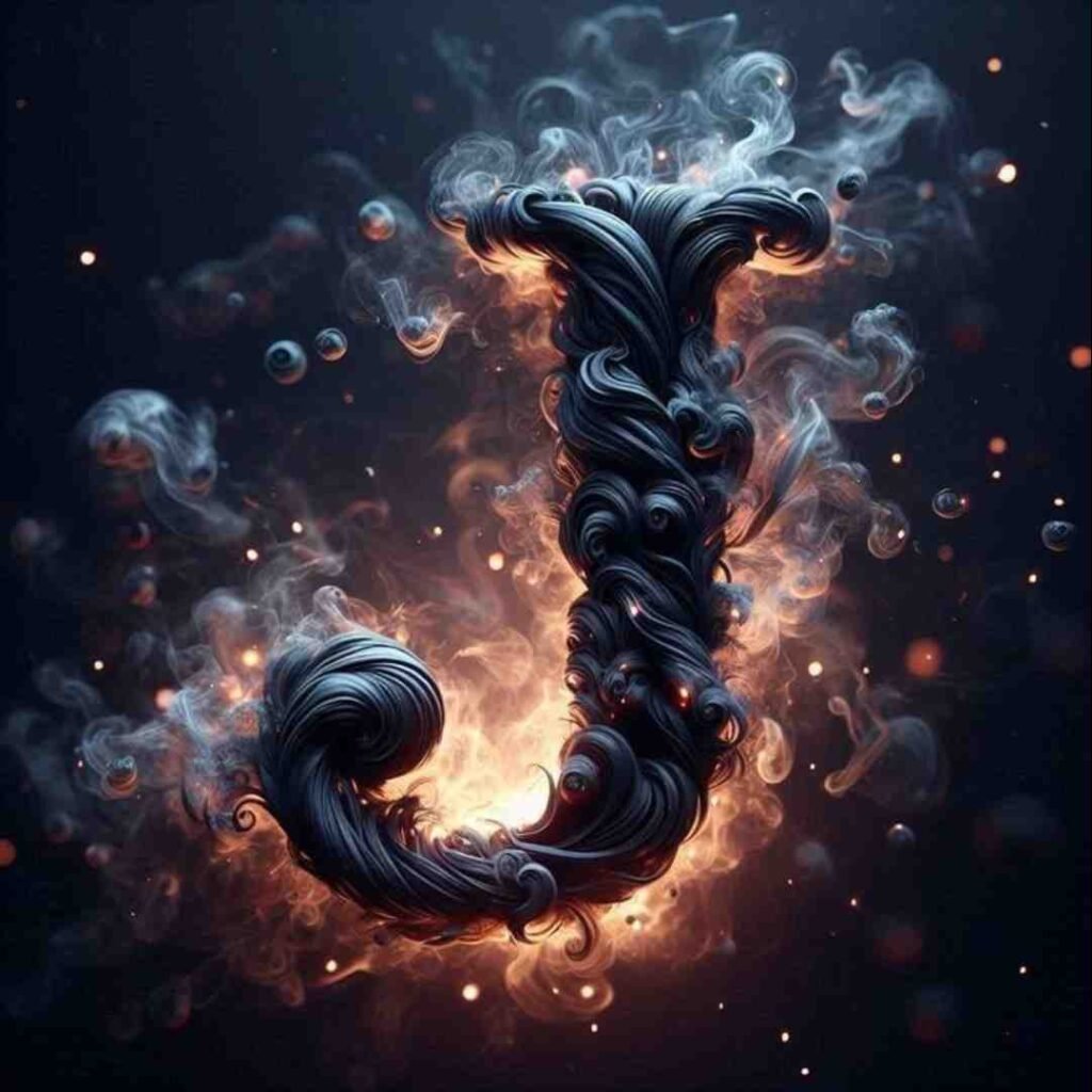 Heart Stylish J Name DP