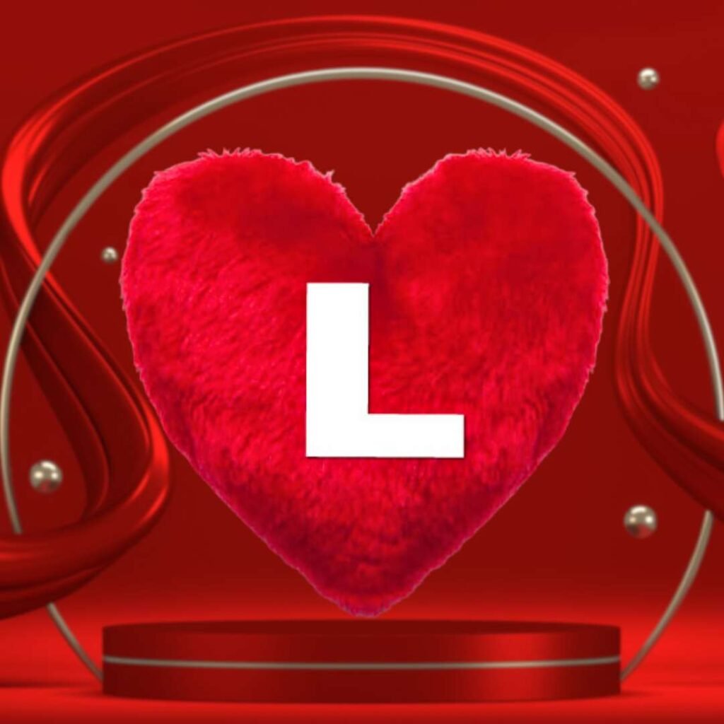 Love WhatsApp L Name DP