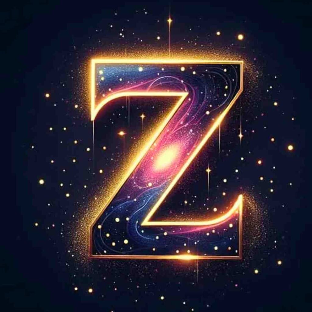 Letter Z Name DP