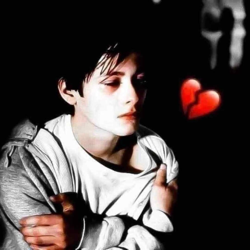 Alone Broken Boy Dp