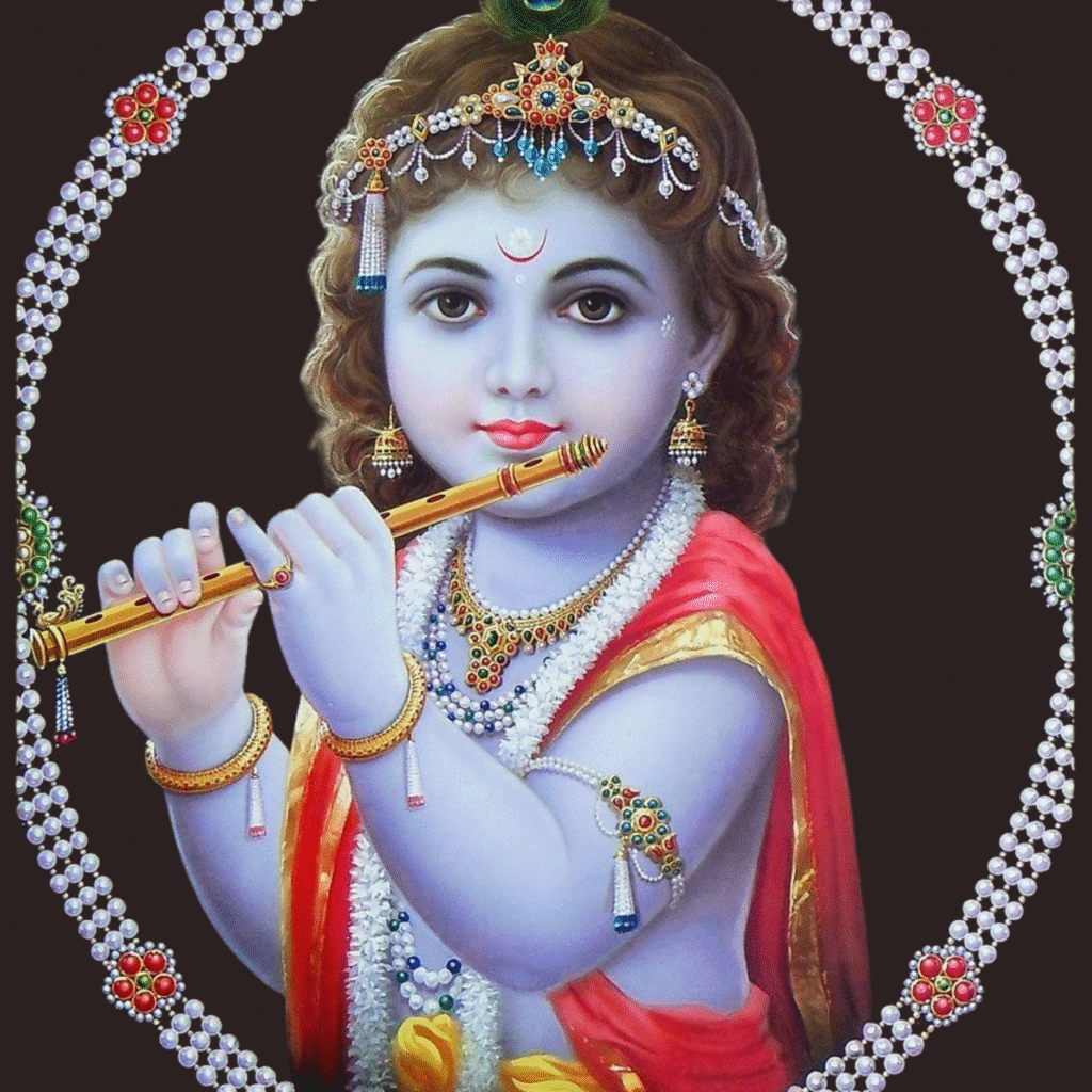 Cute, Stylish & Devotional Krishna DP Collection
