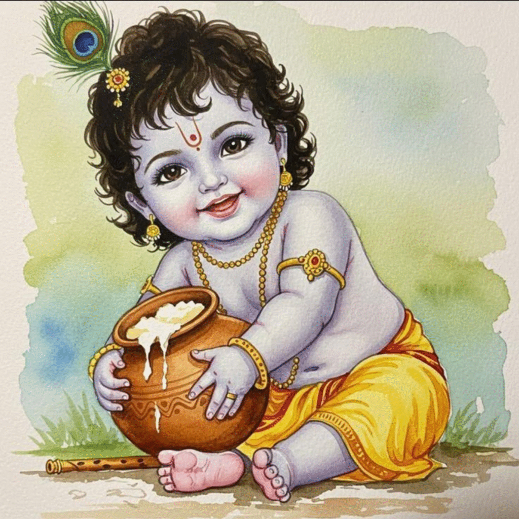 Best Krishna DP for WhatsApp