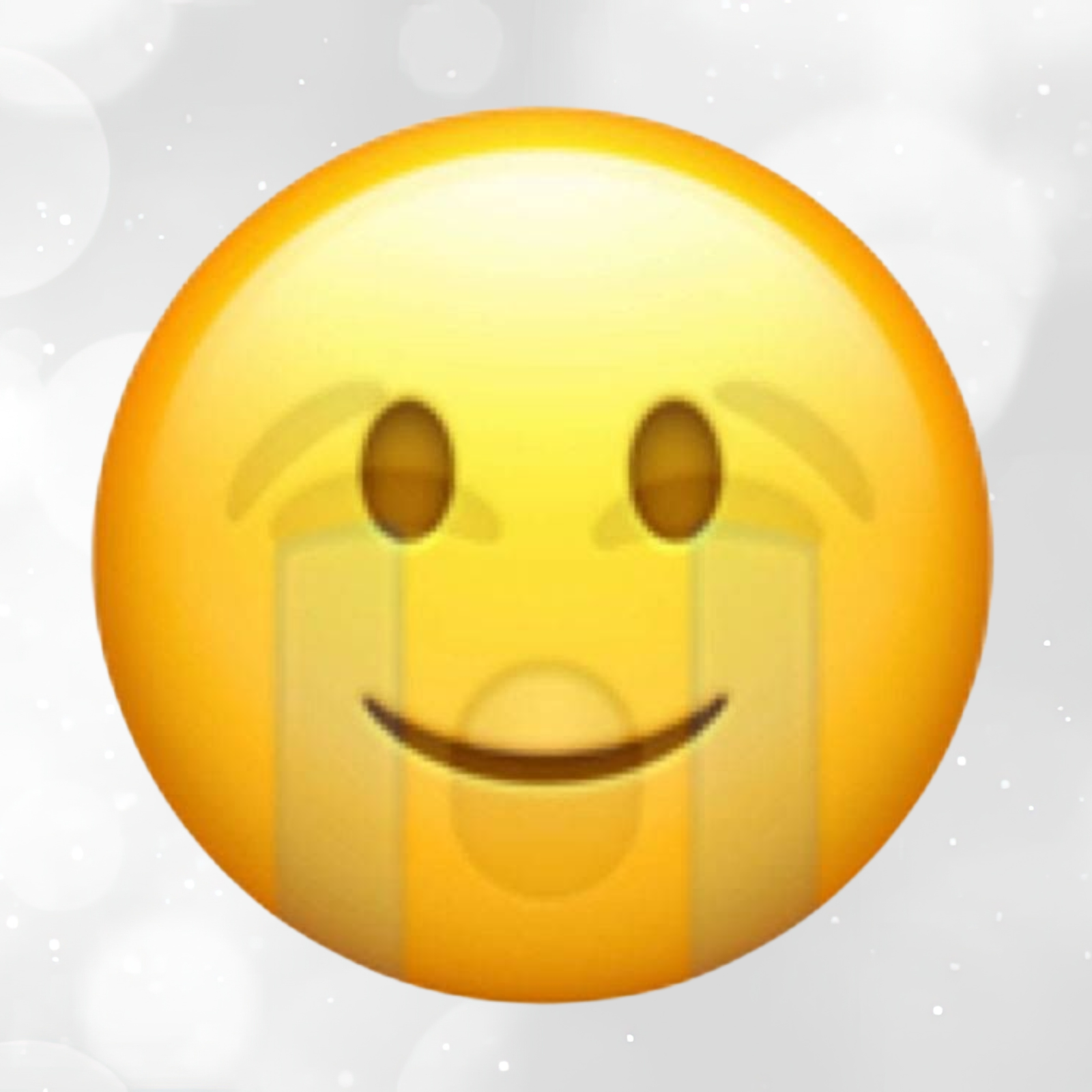 Fake Smile Emoji DP