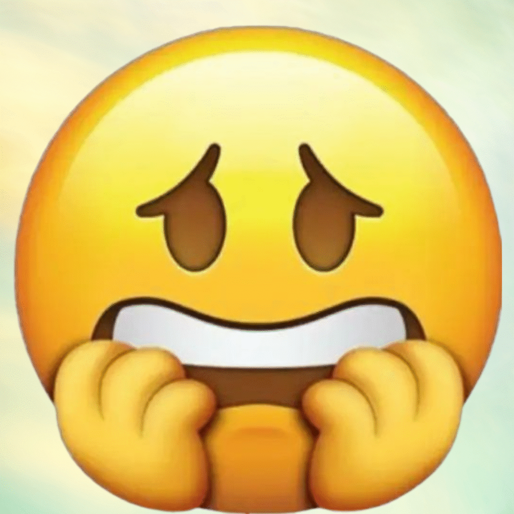 Fake Smile Emoji DP