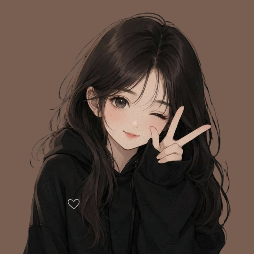 Dark Aesthetic DP Cartoon