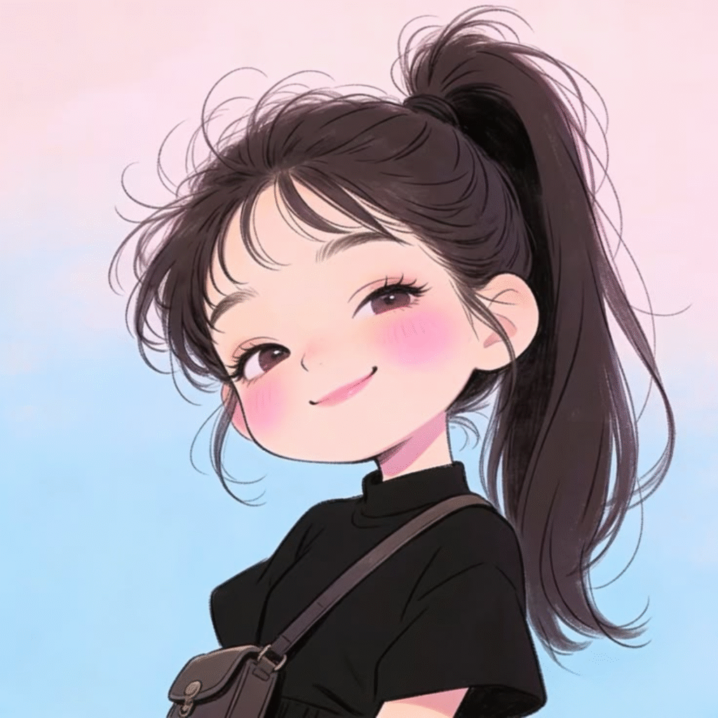 Dark Aesthetic DP Cartoon