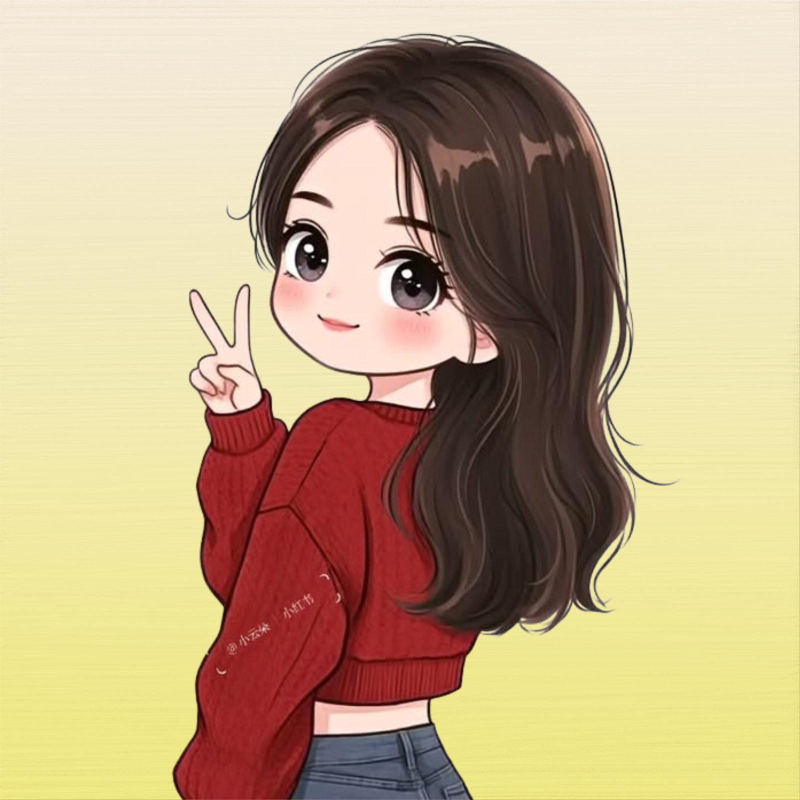 Aesthetic DP Cartoon