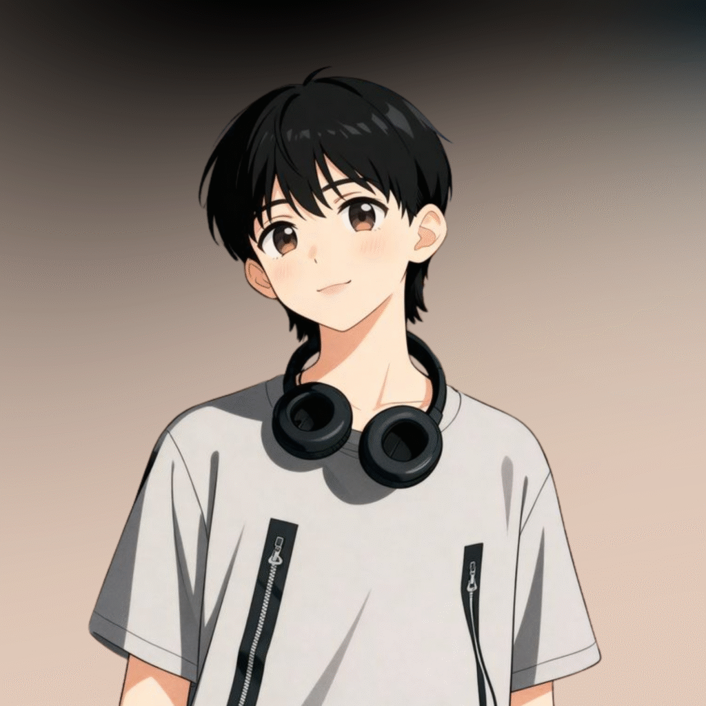 Stylish Anime Boy DP for Instagram
