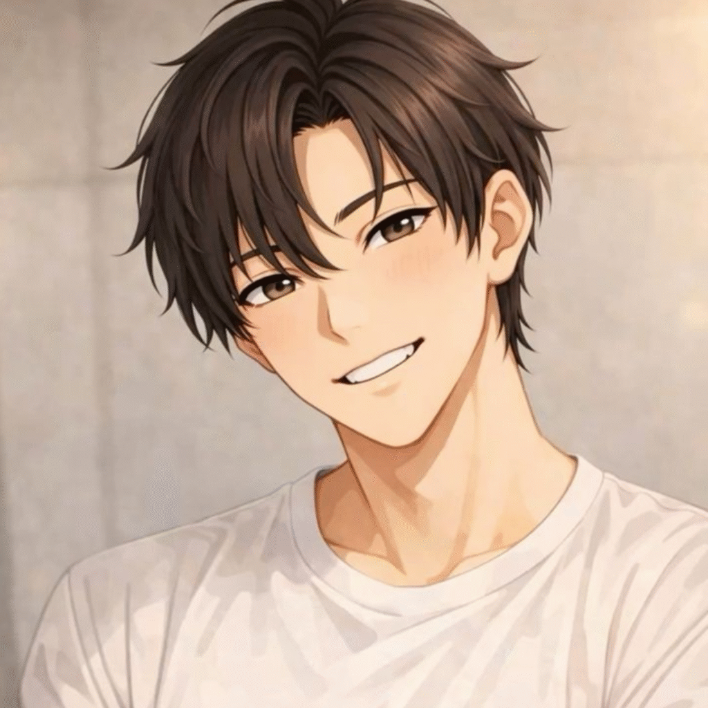 Cute Anime Boy DP for Instagram
