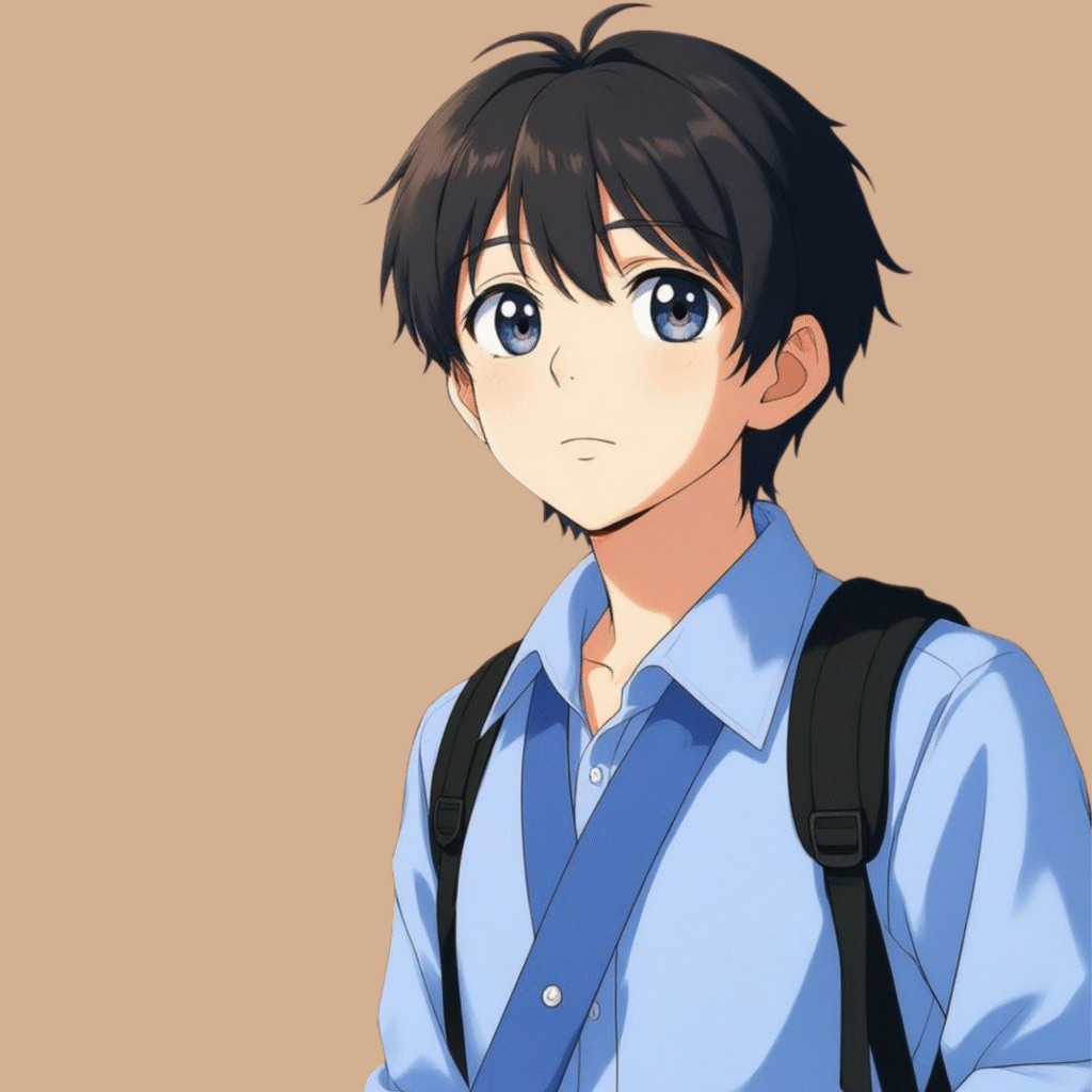 Cute Anime Boy DP for Instagram