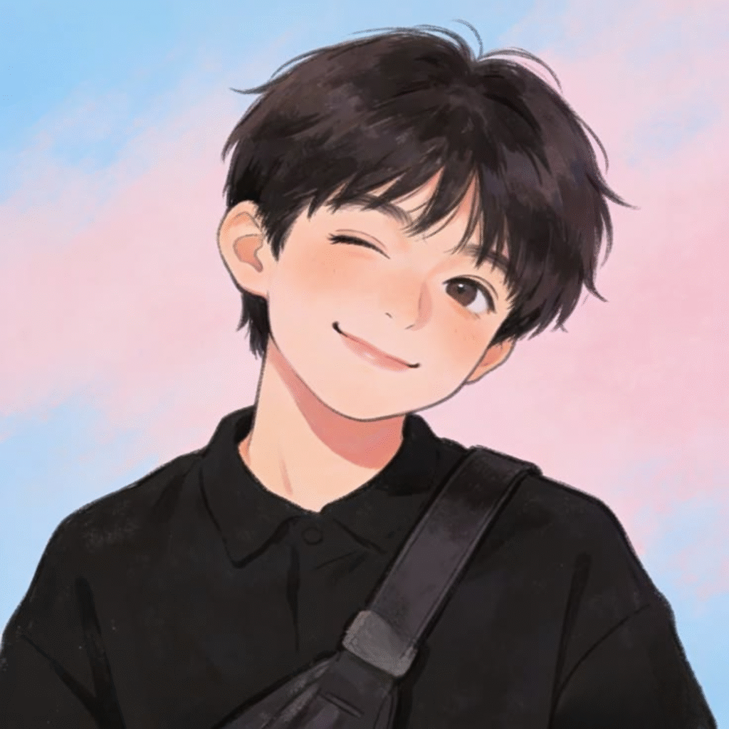 Cute Anime Boy DP for Instagram