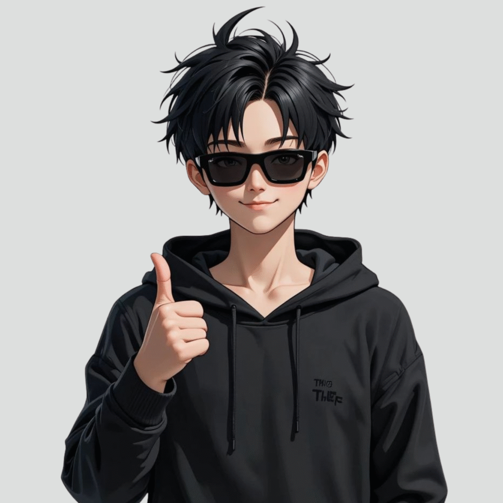 Stylish Anime Boy DP for Instagram