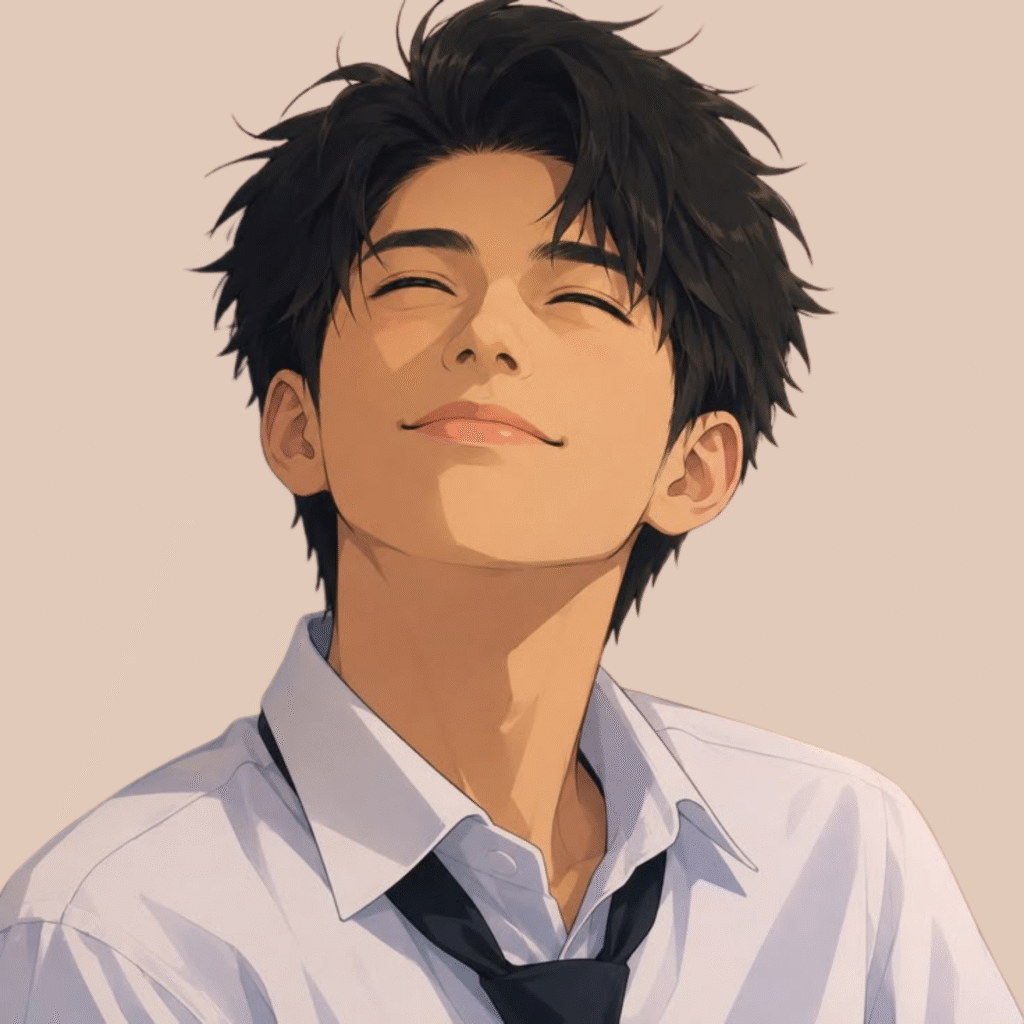 Stylish Anime Boy DP for Instagram
