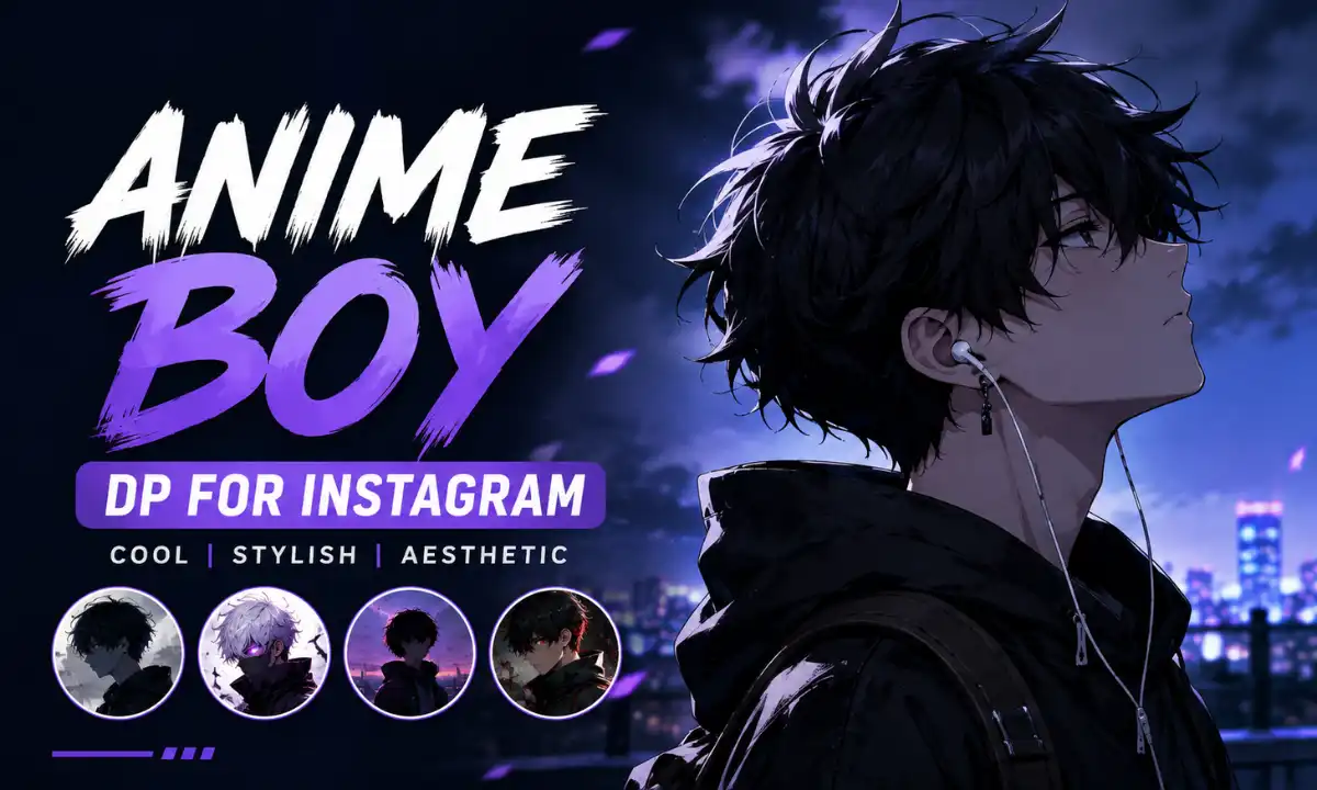 Anime Boy DP for Instagram