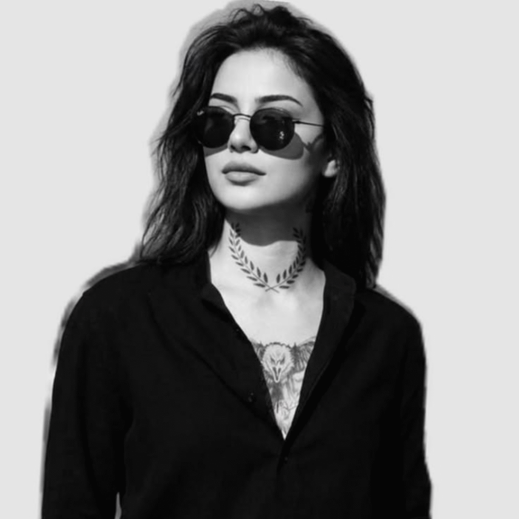 Attitude Queen Attitude Girl Dp Black and White