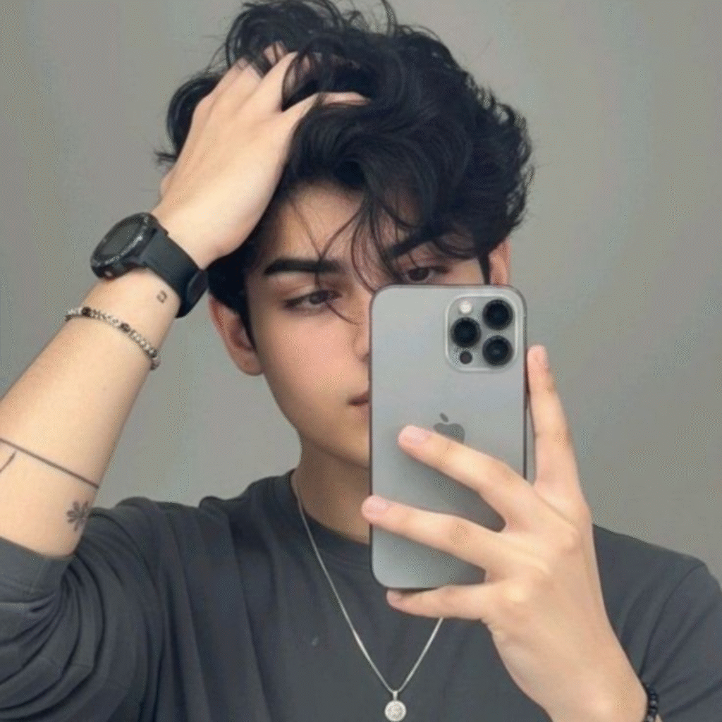 Stylish Black DP Boy Attitude