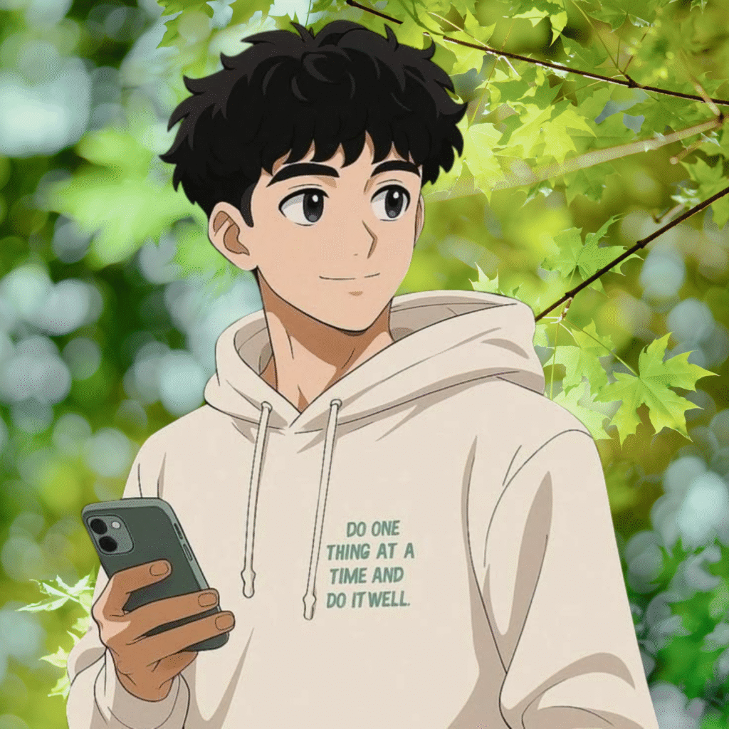Anime Boy DP for Instagram
