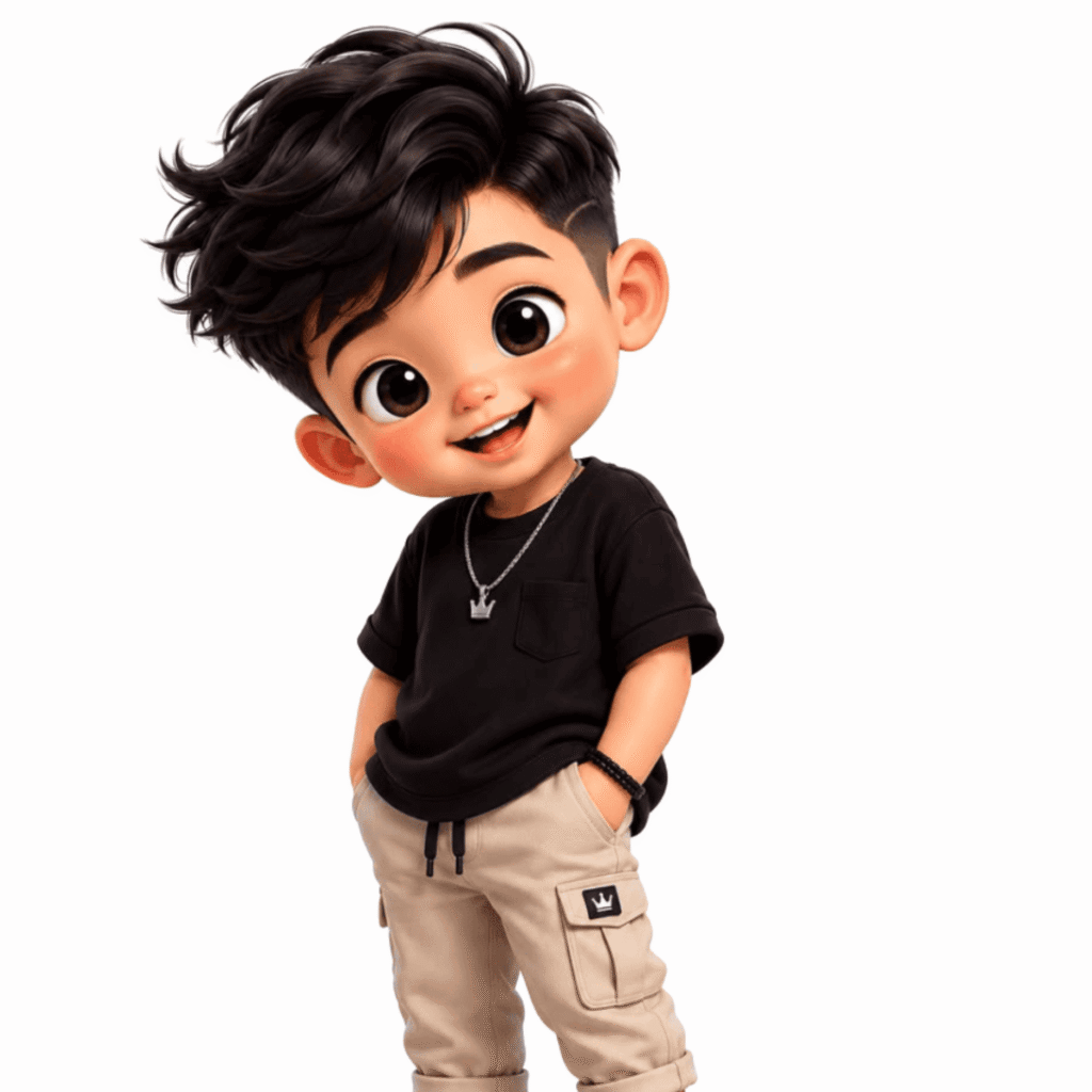 Cute Cartoon Boy DP