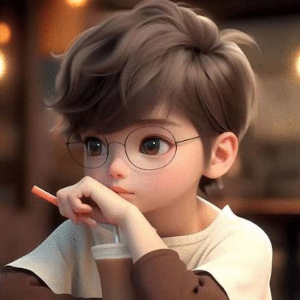 Cute Cartoon Boy DP