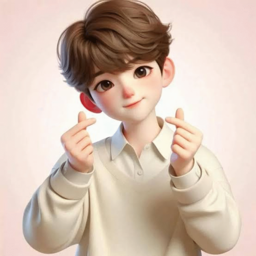 Cute Cartoon Boy DP