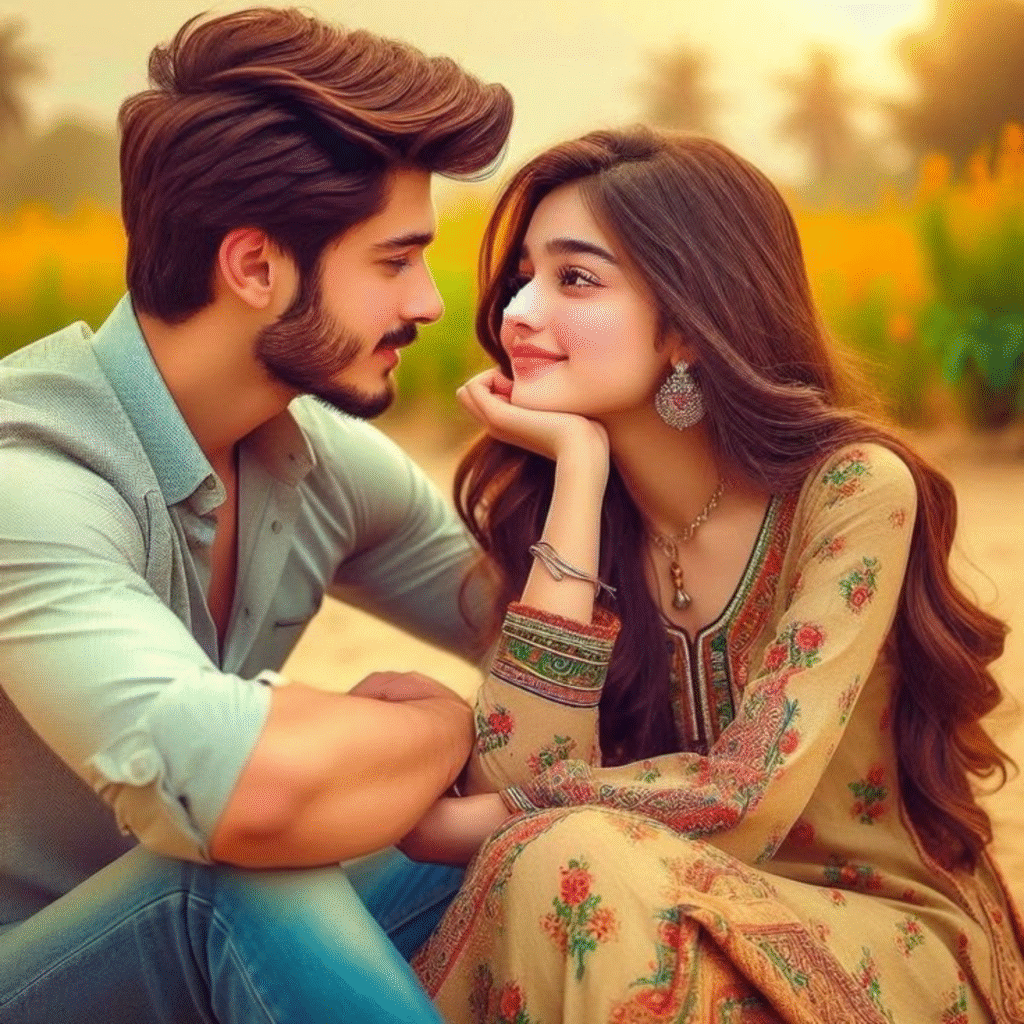 Couple DP for Instagram Aesthetic Cartoon