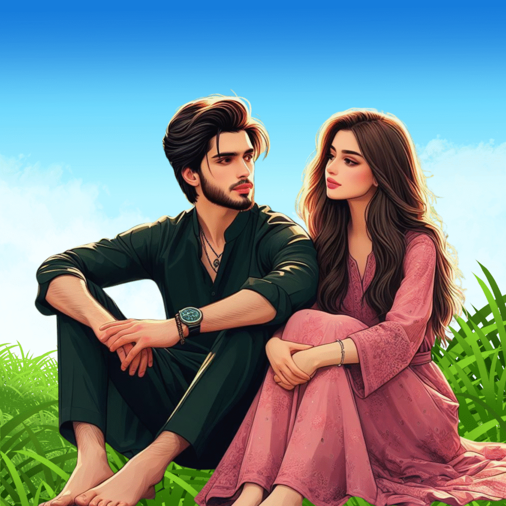 Couple DP for Instagram Aesthetic Cartoon