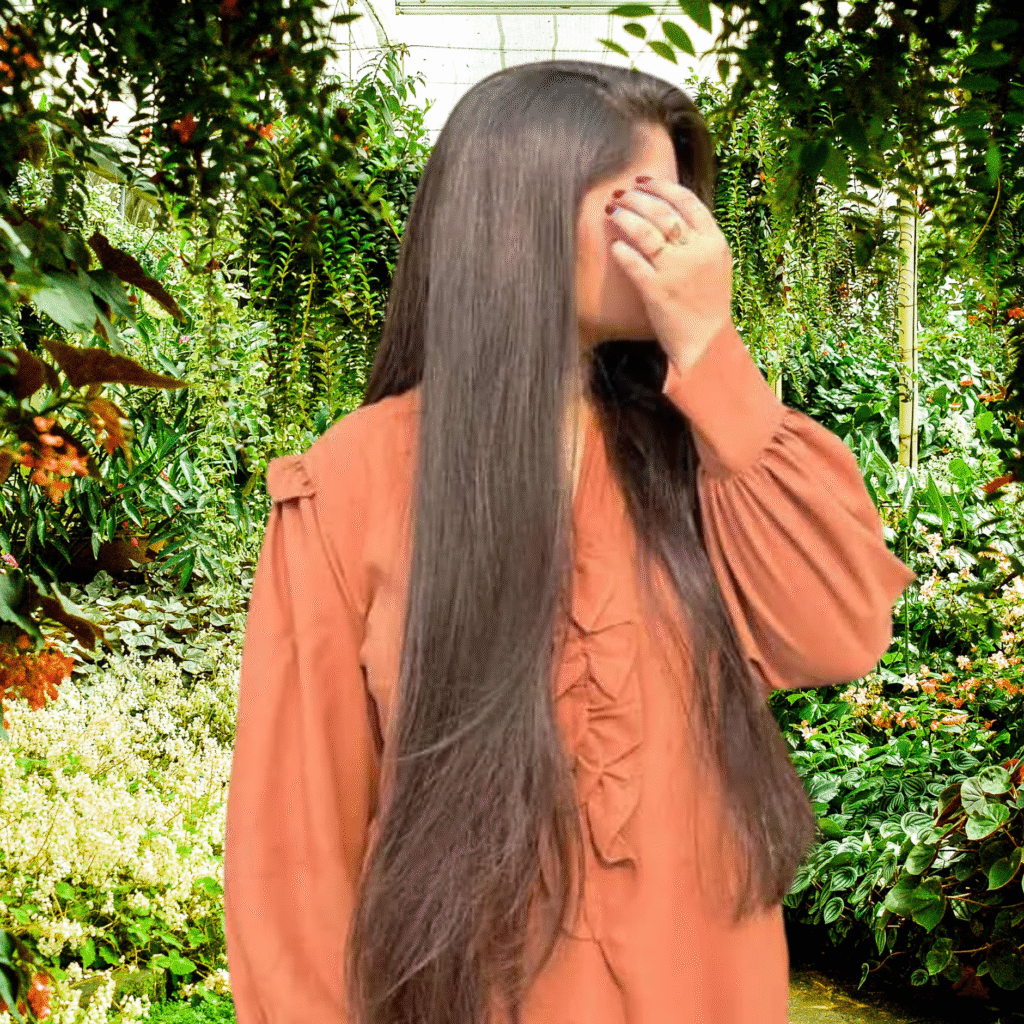 Hide Girl Photo DP Instagram face