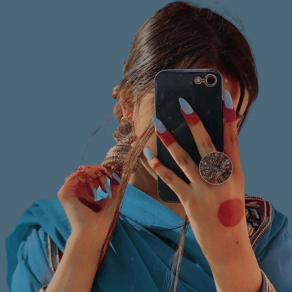 Selfie Girl Photo DP Instagram face