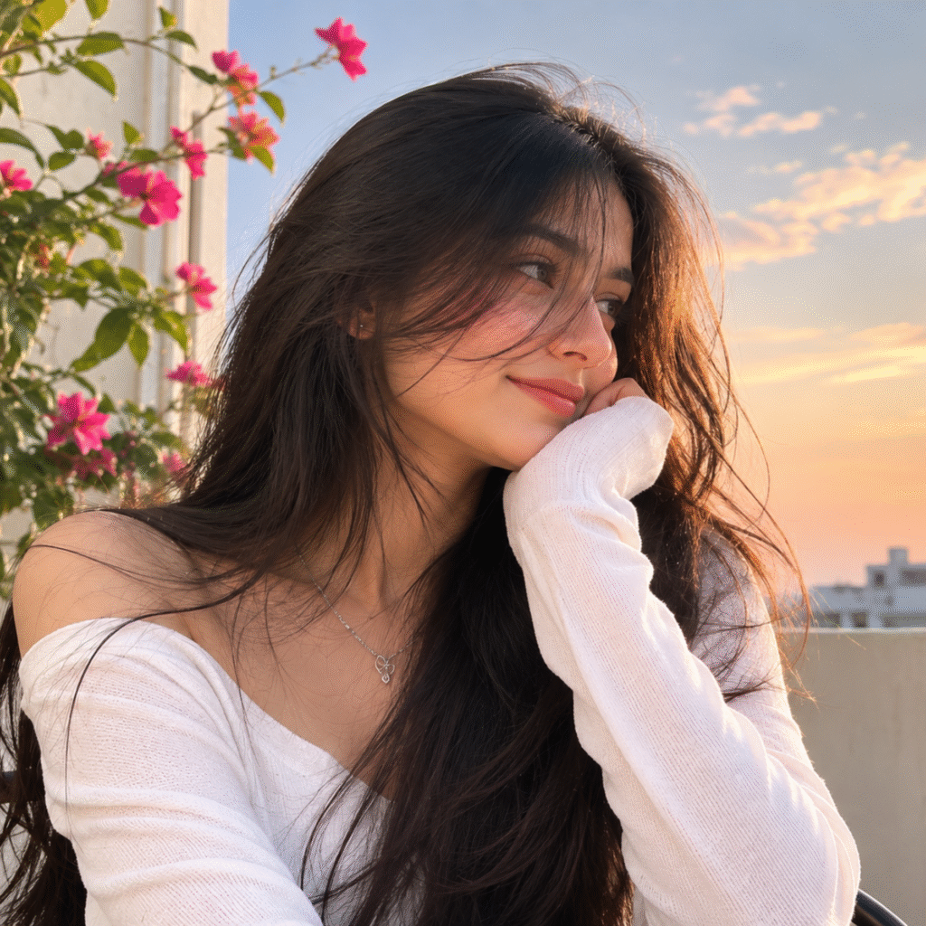 Girl Photo DP  Instagram Face