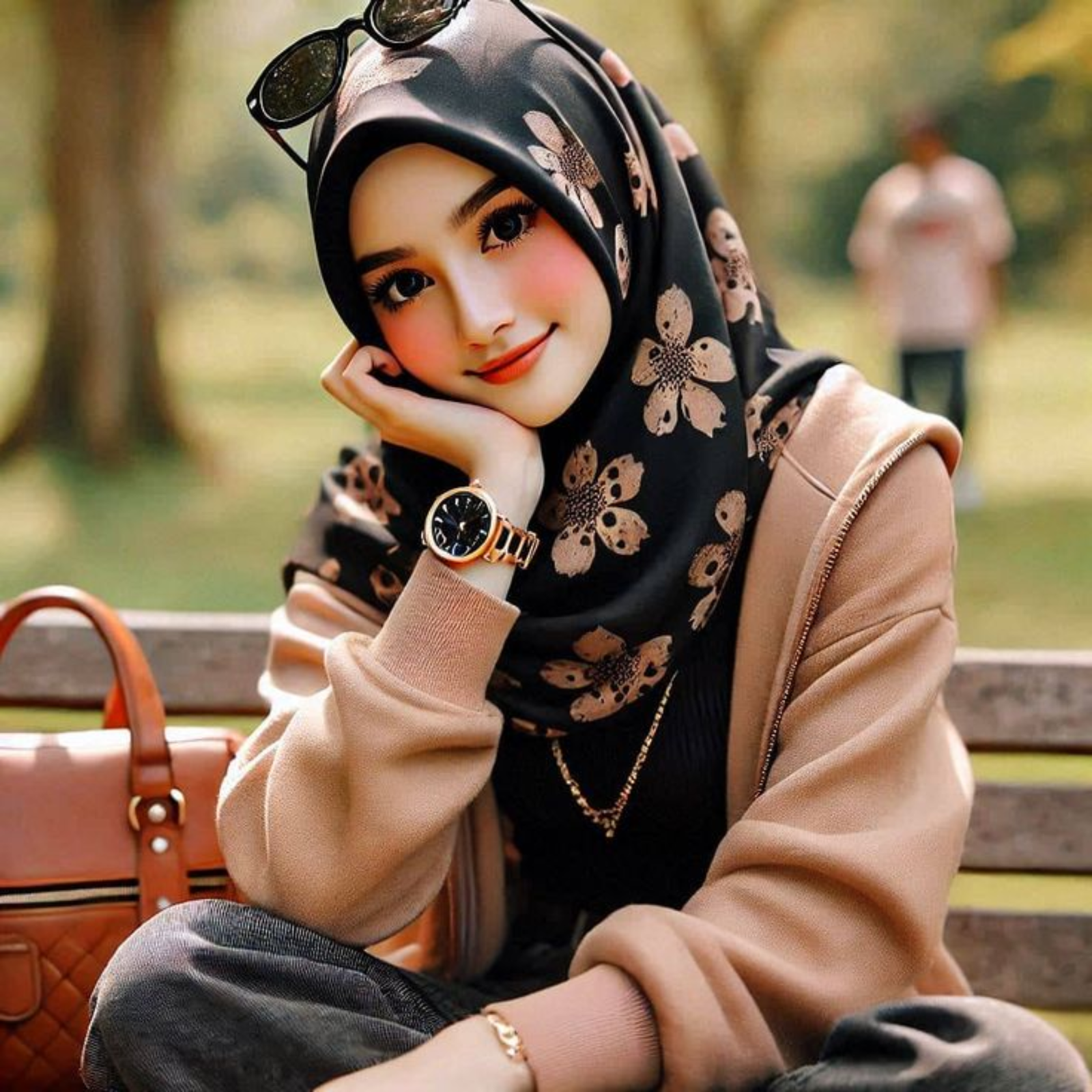 Girl Single Whatsapp DP Hijab